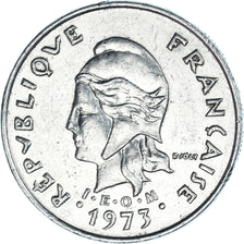 Coin, French Polynesia, 10 Francs, 1973