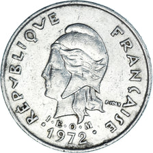 Coin, New Caledonia, 10 Francs, 1972