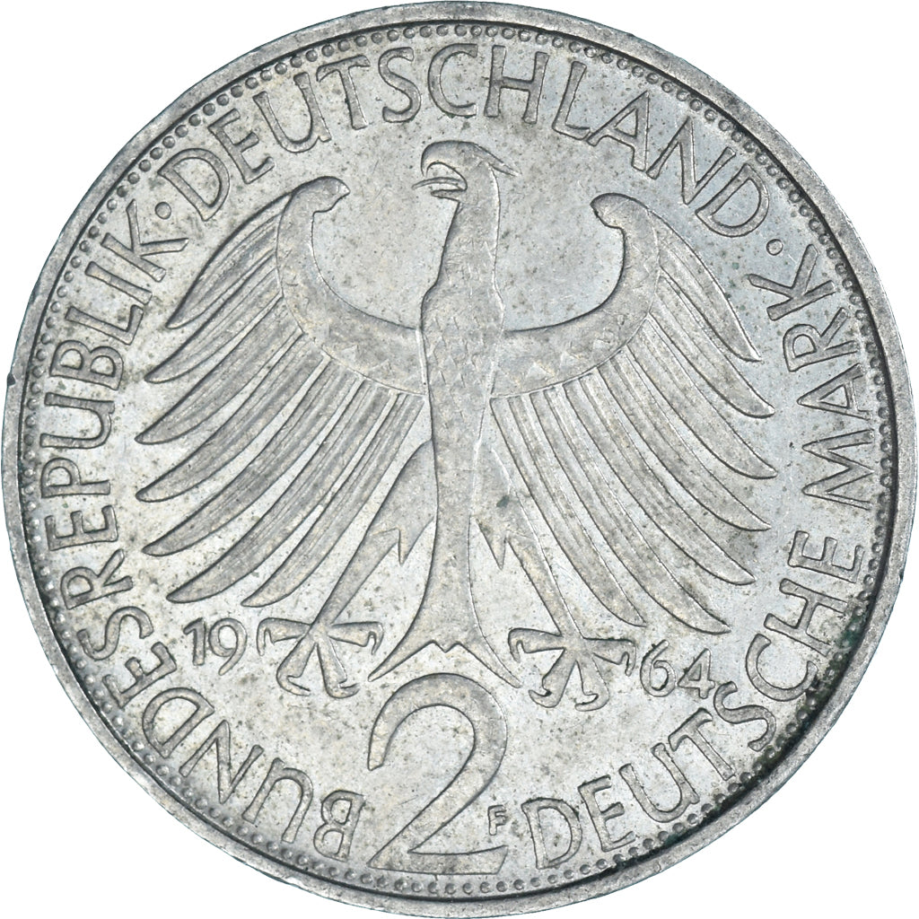 Coin, GERMANY - FEDERAL REPUBLIC, 2 Mark, 1964