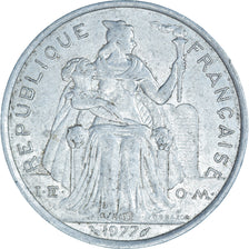 Coin, French Polynesia, 5 Francs, 1977