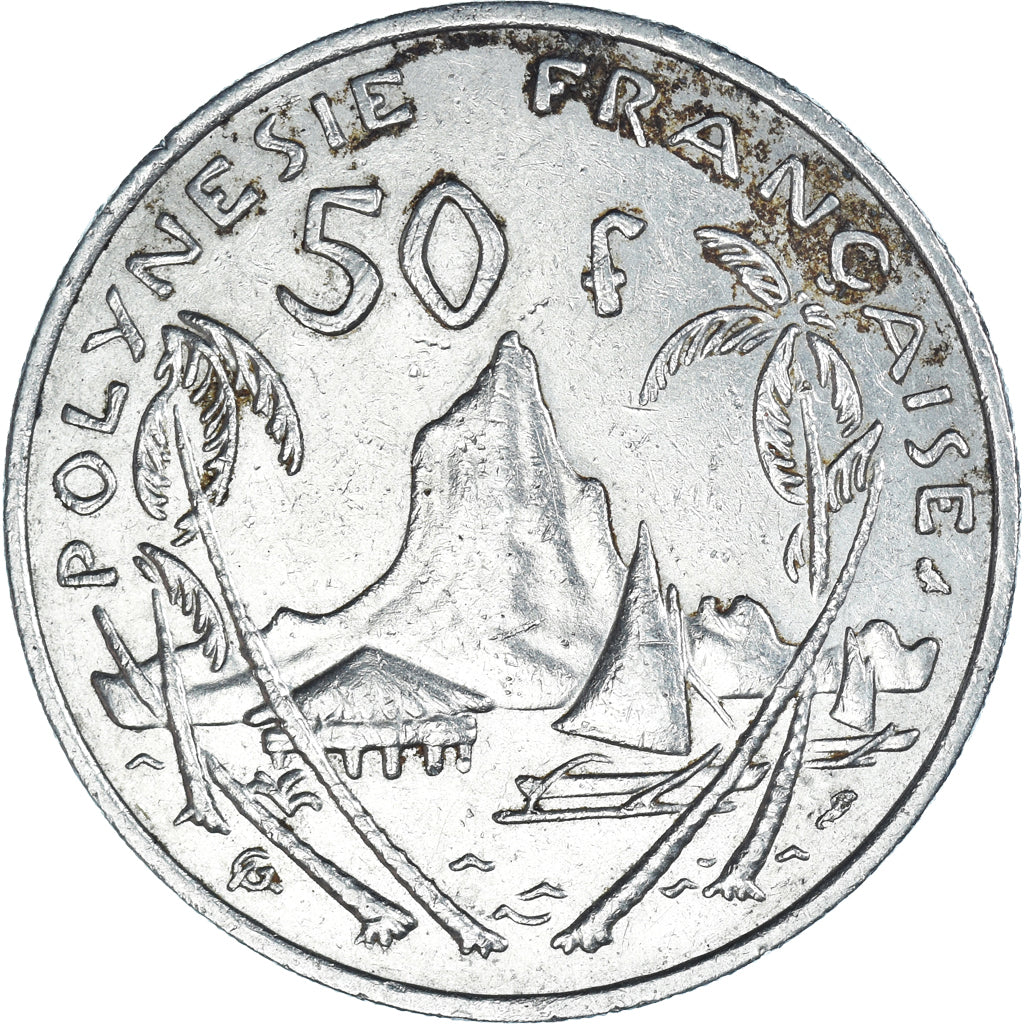Moneda, Polinesia francesa, 50 Francs, 1967