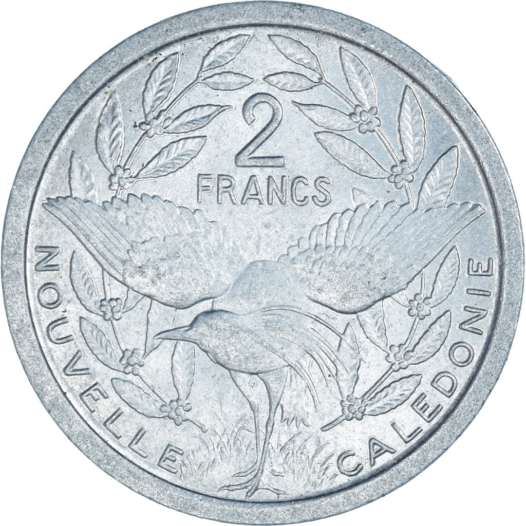 Monnaie, Nouvelle-Calédonie, 2 Francs, 1973