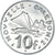 Moneta, Nowa Kaledonia, 10 Francs, 1989