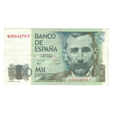 Biljet, Spanje, 1000 Pesetas, 1979, 1979-10-23, KM:158, TTB