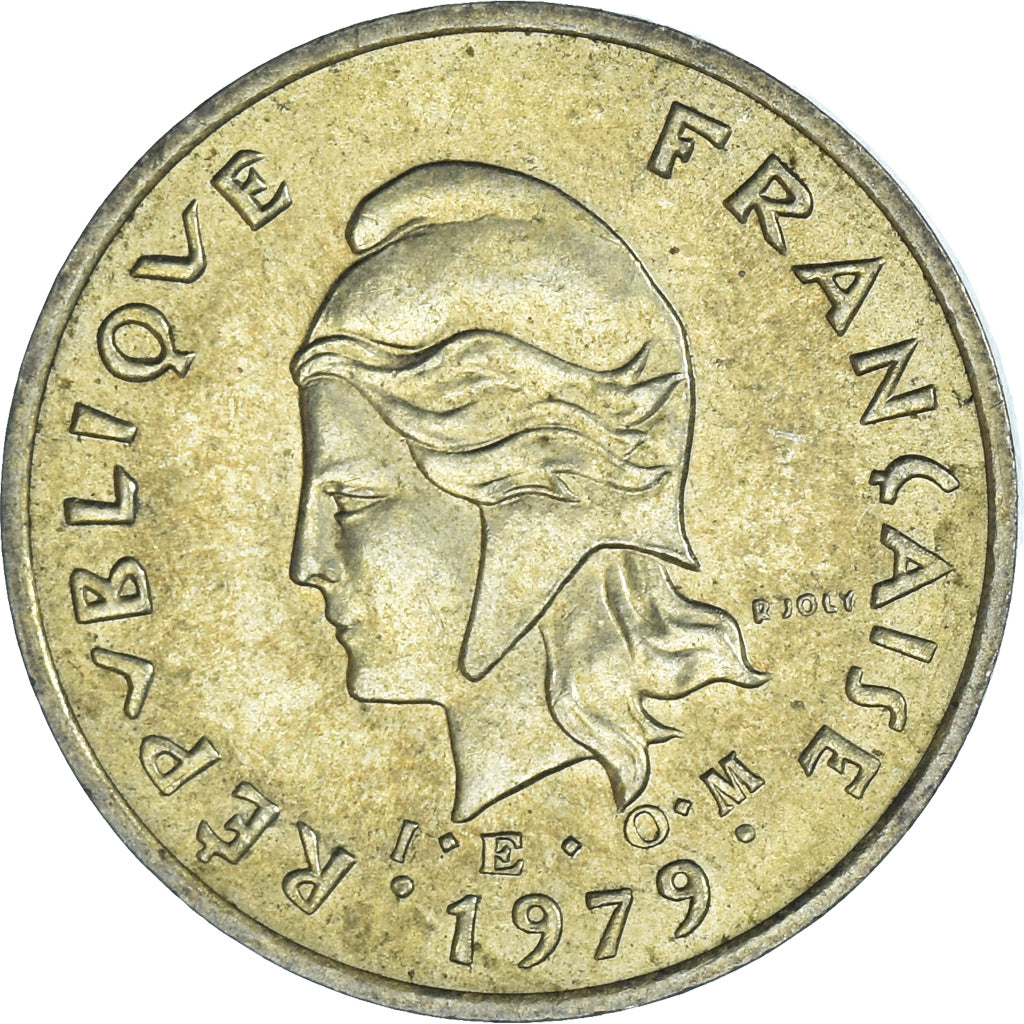 Munten, Nieuwe Hebriden, 2 Francs, 1979