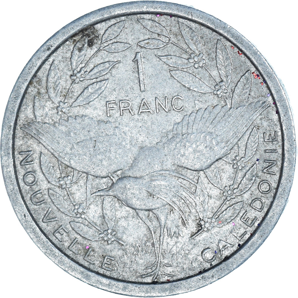 Munten, Nieuw -Caledonië, Franc, 1971