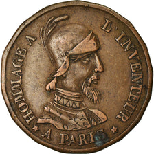France, Token, Trades, Crayons Mengin, Faubourg Saint-Martin, AU(50-53), Copper