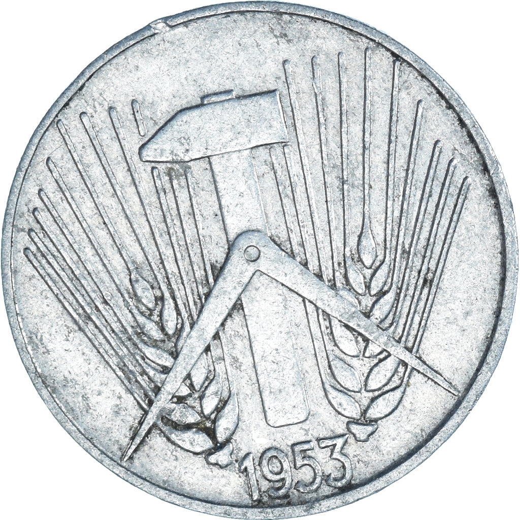 Coin, GERMAN-DEMOCRATIC REPUBLIC, 5 Pfennig, 1953