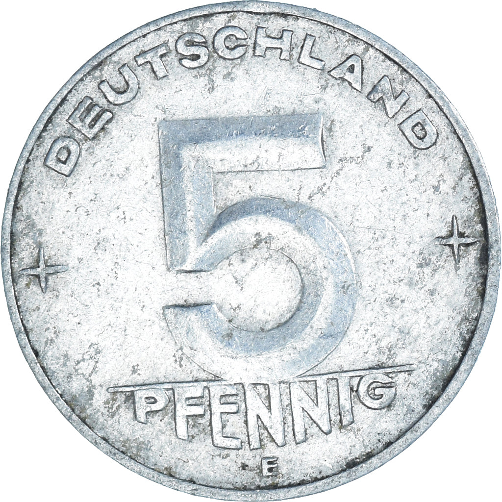 Coin, GERMAN-DEMOCRATIC REPUBLIC, 5 Pfennig, 1953