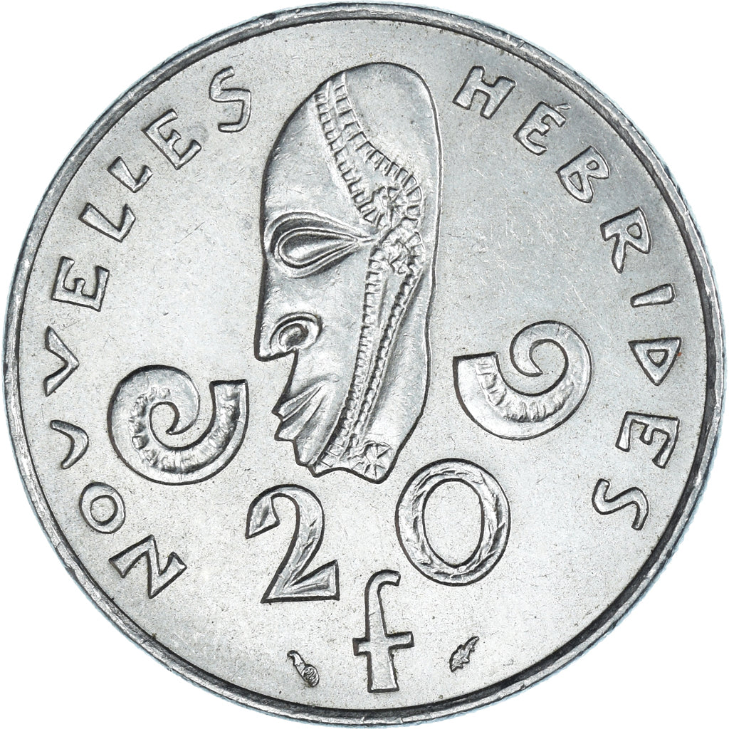 Moneda, Nuevas Hébridas, 20 Francs, 1979