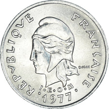 Moneda, Nuevas Hébridas, 10 Francs, 1977