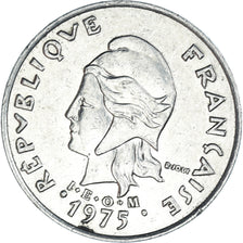 Coin, New Hebrides, 20 Francs, 1975