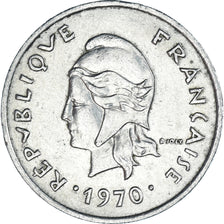 Moneda, Nuevas Hébridas, 10 Francs, 1970
