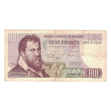 Geldschein, Belgien, 100 Francs, 1972, 1972-7-31, KM:134b, S+