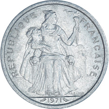 Moneda, Nueva Caledonia, 2 Francs, 1971