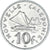 Coin, New Caledonia, 10 Francs, 1972