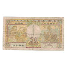 Banknote, Belgium, 50 Francs, 1948, 1948-06-01, KM:133a, VF(20-25)