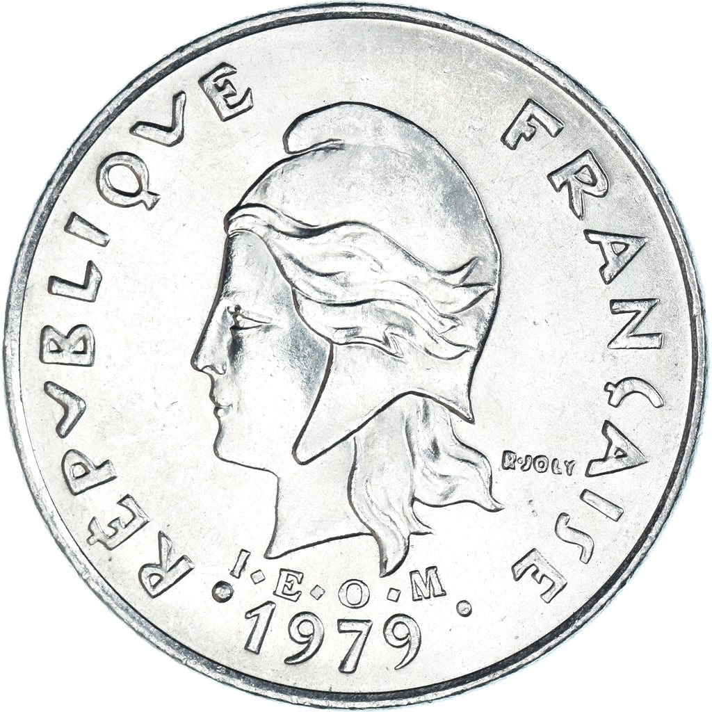 Moneda, Nuevas Hébridas, 20 Francs, 1979