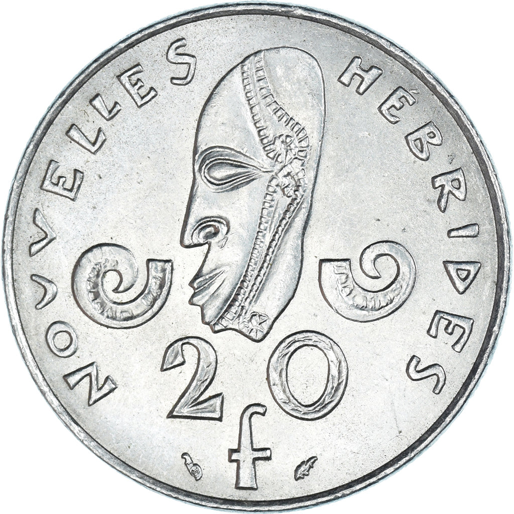 Moneda, Nuevas Hébridas, 20 Francs, 1979