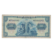 Banknote, GERMANY - FEDERAL REPUBLIC, 10 Deutsche Mark, 1949, 1949-08-22
