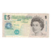 Banconote, Gran Bretagna, 5 Pounds, KM:391b, MB+
