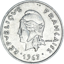 Munten, Nieuwe Hebriden, 10 Francs, 1967