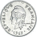 Munten, Nieuwe Hebriden, 10 Francs, 1967