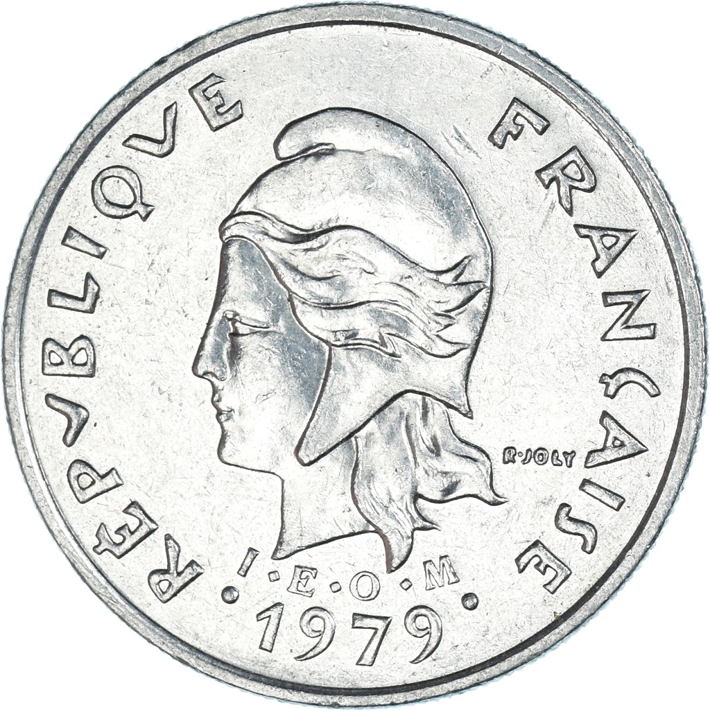 Munten, Nieuwe Hebriden, 10 Francs, 1979