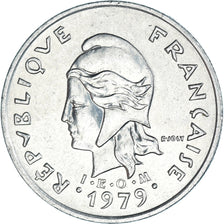 Moneda, Nuevas Hébridas, 10 Francs, 1979