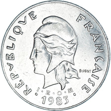 Moneta, Nuova Caledonia, 50 Francs, 1983