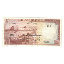Banknote, Lebanon, 1 Livre, 1964, KM:61a, EF(40-45)