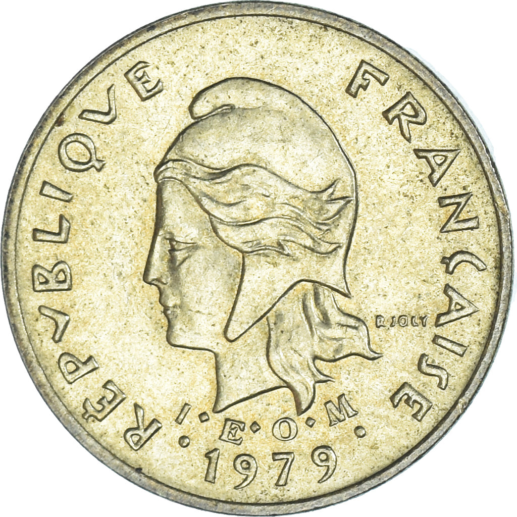 Moneda, Nuevas Hébridas, Franc, 1979