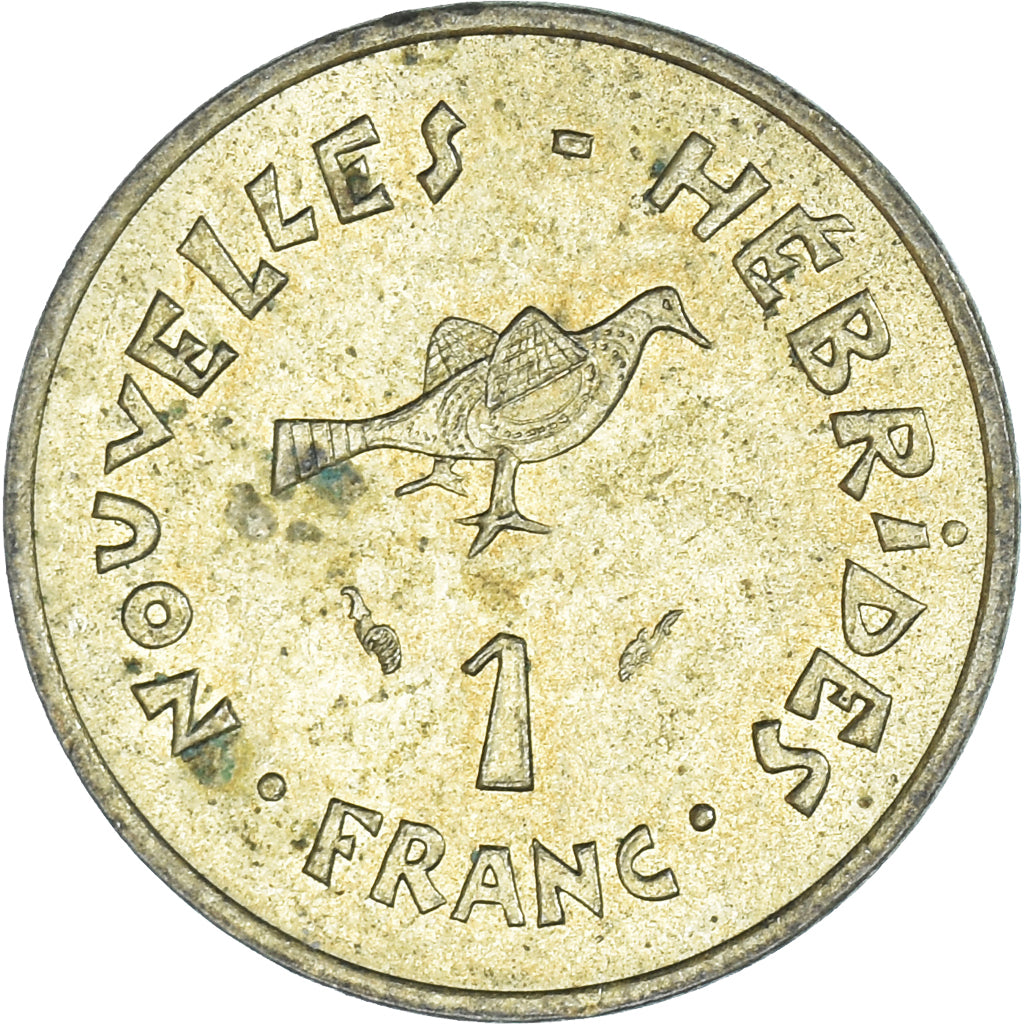 Moneda, Nuevas Hébridas, Franc, 1979