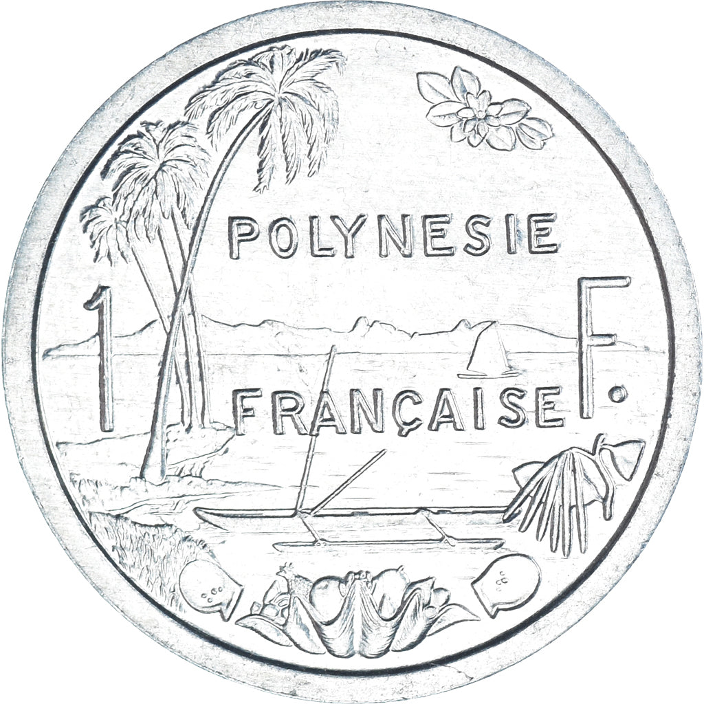 Coin, French Polynesia, Franc, 1986