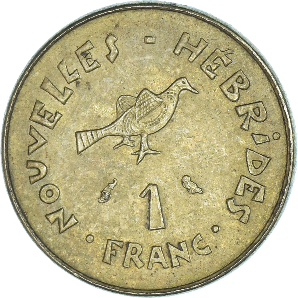 Munten, Nieuwe Hebriden, Franc, 1970