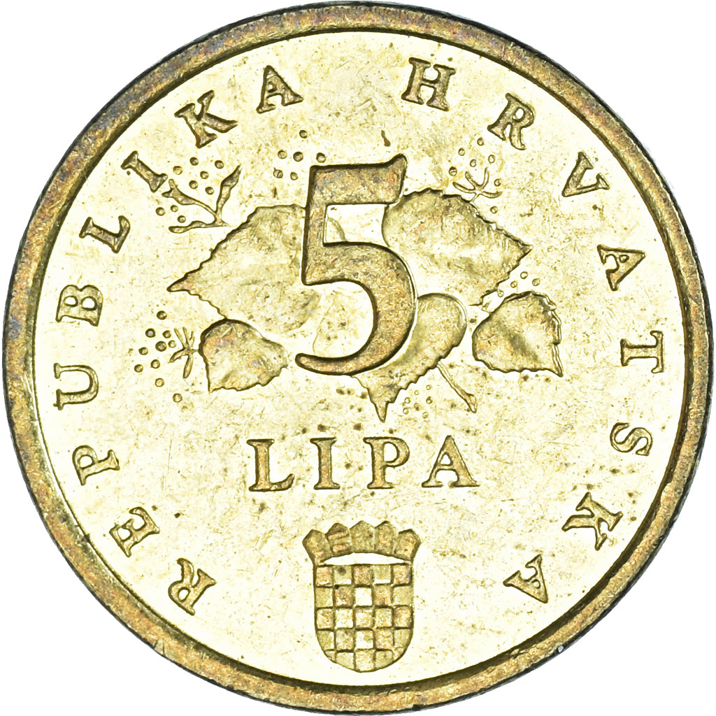 Moneta, Croazia, 5 Lipa, 2012