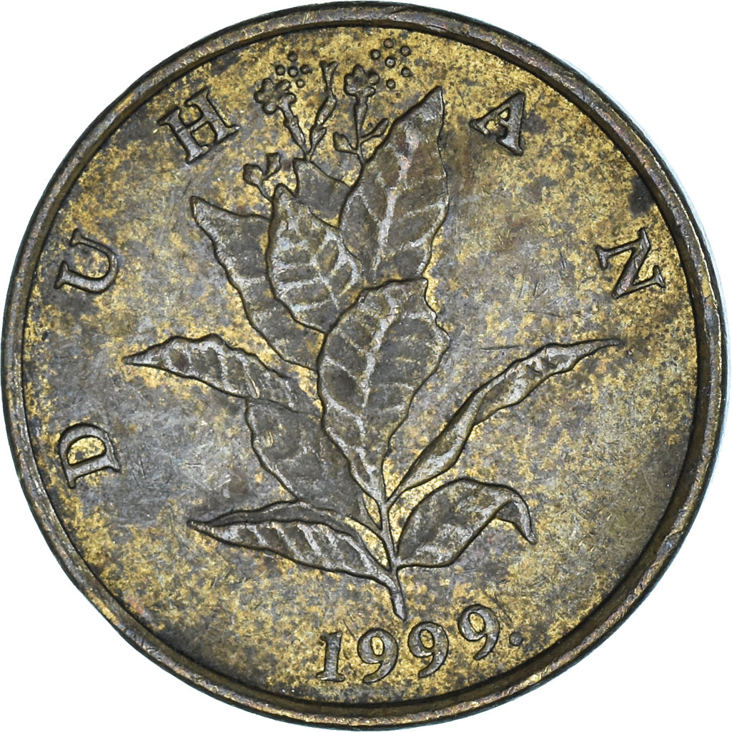 Moeda, Croácia, 10 Lipa, 1999