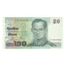 Banknot, Tajlandia, 20 Baht, KM:109, UNC(65-70)