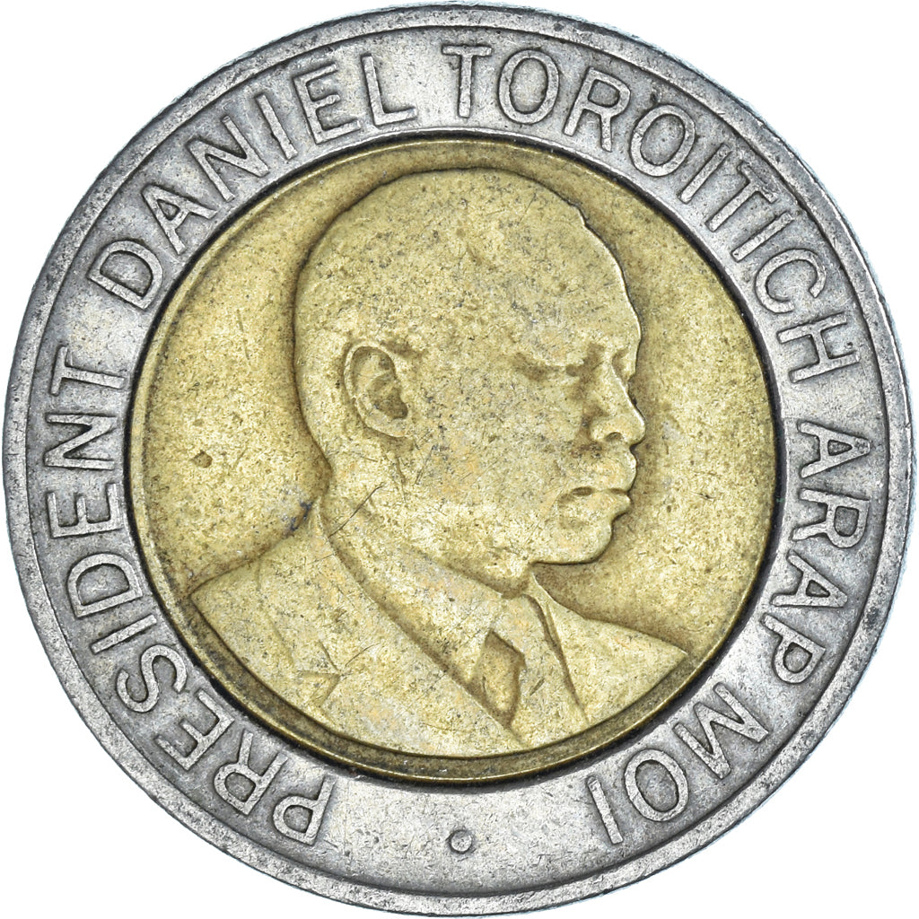 Münze, Kenya, 20 Shillings, 1998