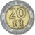 Coin, Kenya, 20 Shillings, 1998