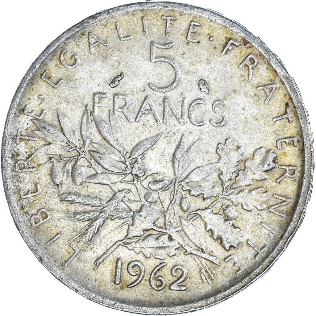 Moneta, Francia, 5 Francs, 1962