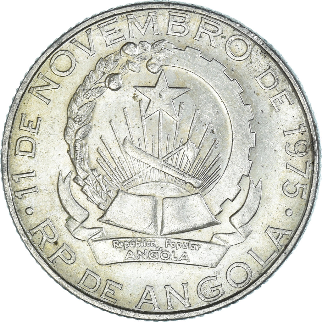 Münze, Angola, 2 Kwanzas, 1975