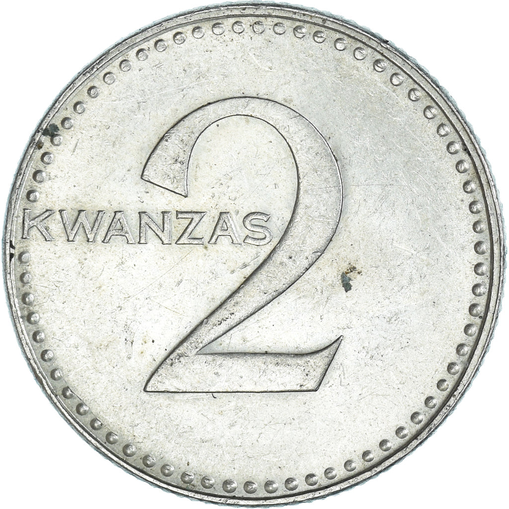 Münze, Angola, 2 Kwanzas, 1975