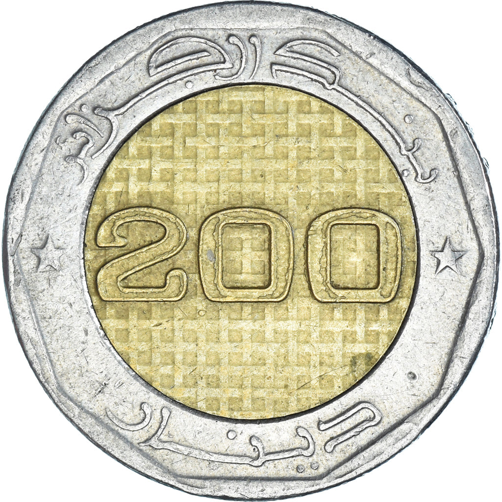 Moneta, Algeria, 200 Dinars, 2012