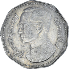 Monnaie, Thaïlande, 5 Baht, 1992