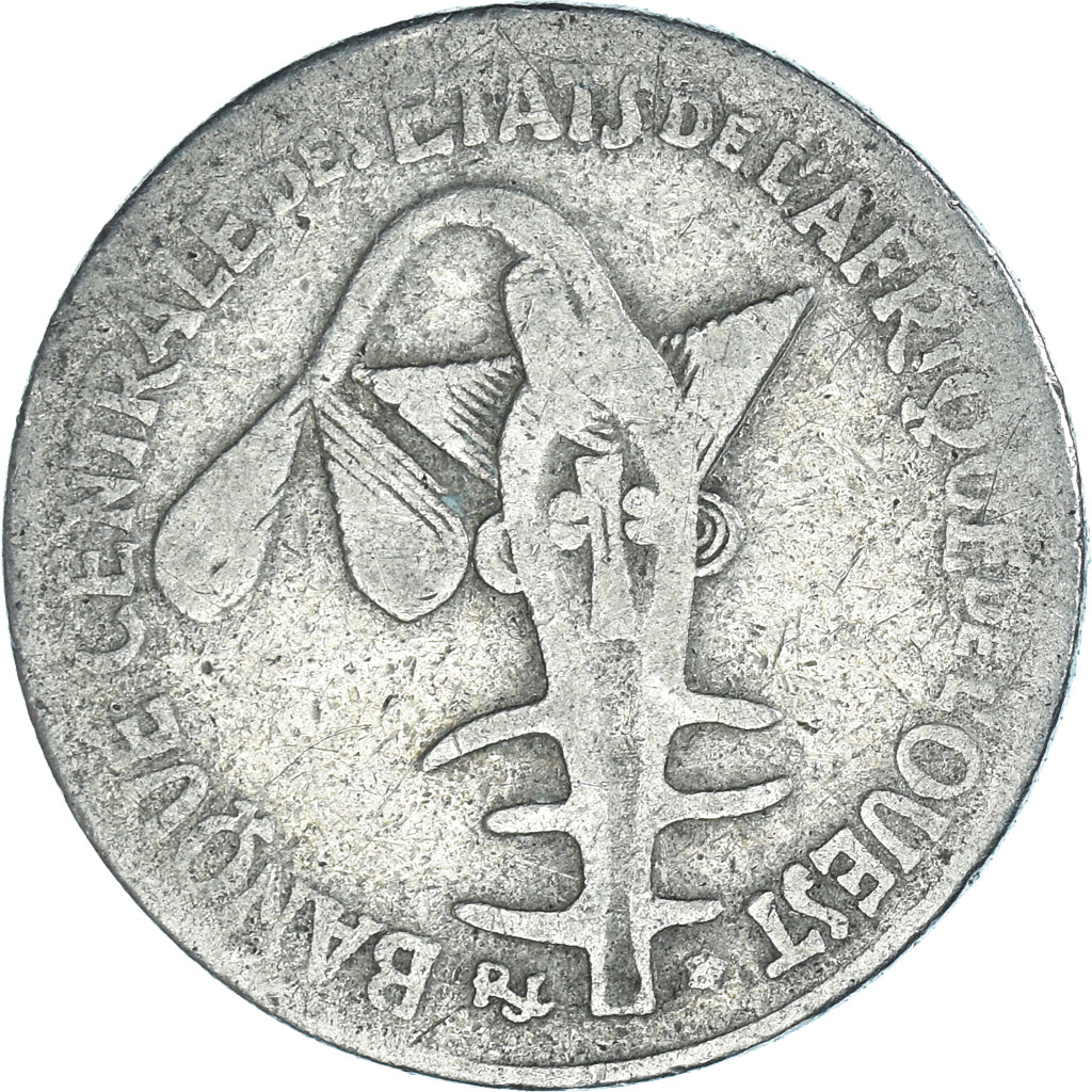 Moneta, Kraje Afryki Zachodniej, 50 Francs, 1989