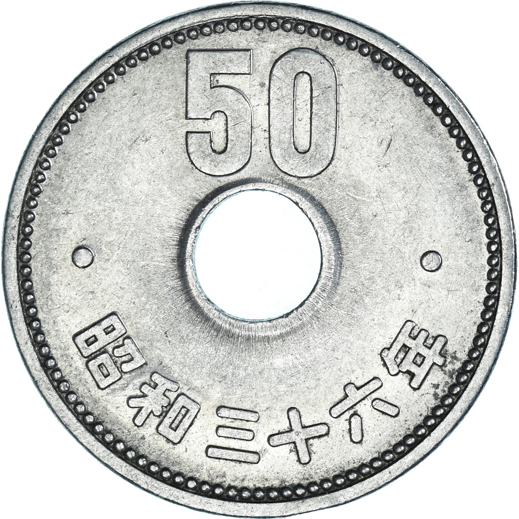 Coin, Japan, 50 Yen, 1961