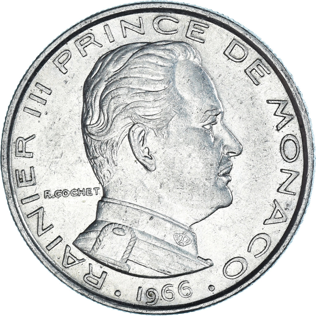 Moneta, Monaco, Franc, 1966