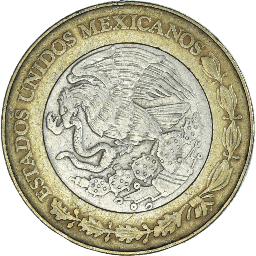 Moneda, México, 10 Pesos, 1997