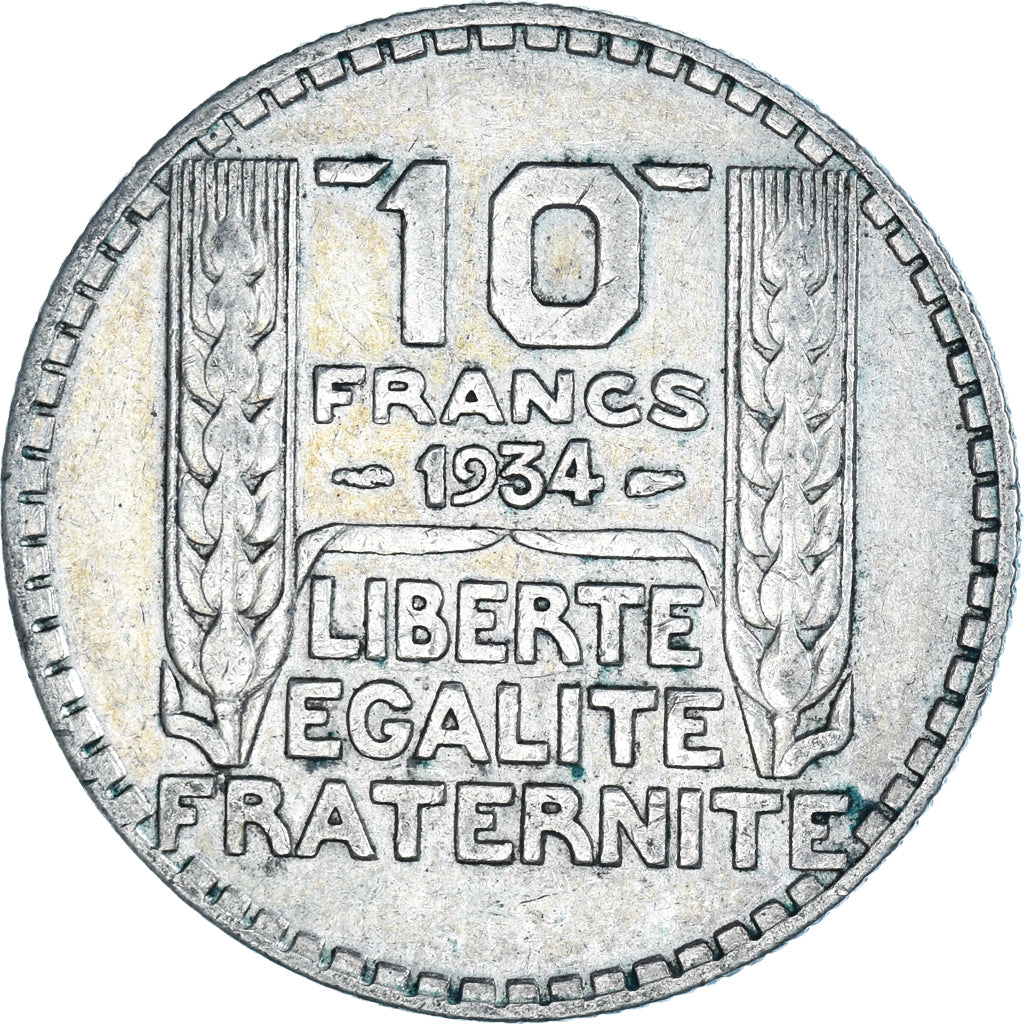 Coin, France, 10 Francs, 1934